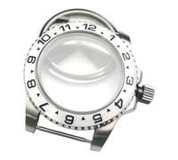 ROUHO 40mm Vintage Diver Watch Case Kit, Fits 4R35/36 NH35 Movement, Stainless Steel Solid Back Retro Watch Case for Rolex Submariner 16610-B 6