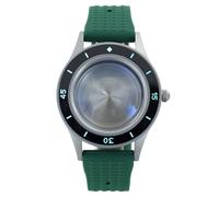 ROUHO 40mm Vintage Diver Watch Mod Case Fits NH35 NH36 Movement with Ceramic Bezel, Watch Modification Kit for Blancpain Fifty Fathoms-A 2