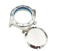 ROUHO 40mm Vintage Watch Case, Fits NH35 NH36 Automatic Movement 28.5mm Dial, Stainless Steel Retro Diver's Watch Modification Kit for Seiko Prospex 62MAS Re-Creation-# 4