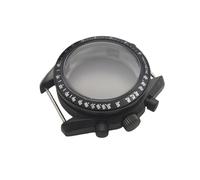 ROUHO 40mm Vintage Watch Modification Kit Fits VK63 Quartz Movement 32.5mm Dial, Acrylic Lens Stainless Steel Watch Modding Case for Omega Speedmaster-A 1