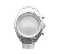 ROUHO 40mm Vintage Watch Modification Kit Fits VK63 Quartz Movement 32.5mm Dial, Acrylic Lens Stainless Steel Watch Modding Case for Omega Speedmaster-B 7