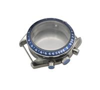 ROUHO 40mm Vintage Watch Modification Kit Fits VK63 Quartz Movement 32.5mm Dial, Acrylic Lens Stainless Steel Watch Modding Case for Omega Speedmaster-A 5