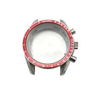 ROUHO 40mm Vintage Watch Modification Kit Fits VK63 Quartz Movement 32.5mm Dial, Acrylic Lens Stainless Steel Watch Modding Case for Omega Speedmaster-A 9