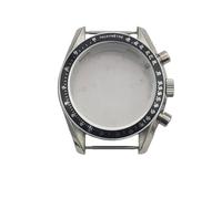 ROUHO 40mm Vintage Watch Modification Kit Fits VK63 Quartz Movement, Screw-Down Crown Watch Custom Set for Rolex Daytona-I: Mod Case