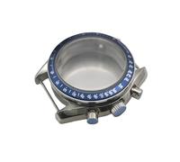 ROUHO 40mm Vintage Watch Modification Kit Fits VK63 Quartz Movement, Screw-Down Crown Watch Custom Set for Rolex Daytona-J: Mod Case