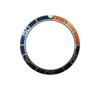 ROUHO 42mm Aluminium Watch Bezel Insert Replacement Alloy Ring Component Sloped Timepiece Face for Omega Seamaster Planet Ocean 600M-A6