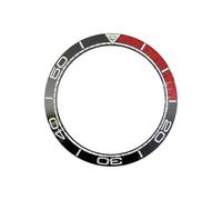 ROUHO 42mm Ceramic Bezel Insert Replacement Watch Ring Component Polished Timepiece Face Inlay 33.2mm for Omega Seamaster Planet Ocean 600M-A2