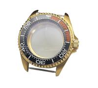 ROUHO 42mm Diver Watch Case, Fits NH35 NH36 Automatic Movement Exhibition Back 38mm Bezel Insert, Stainless Steel Watch Modification Kit for Seiko SKX007/SRPD-G