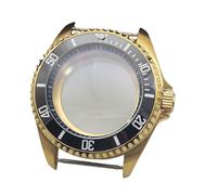 ROUHO 42mm Diver Watch Case, Fits NH35 NH36 Automatic Movement Exhibition Back 38mm Bezel Insert, Stainless Steel Watch Modification Kit for Seiko SKX007/SRPD-J