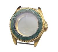 ROUHO 42mm Diver Watch Case, Fits NH35 NH36 Automatic Movement Exhibition Back 38mm Bezel Insert, Stainless Steel Watch Modification Kit for Seiko SKX007/SRPD-C