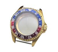 ROUHO 42mm Diver Watch Case, Fits NH35 NH36 Automatic Movement Exhibition Back 38mm Bezel Insert, Stainless Steel Watch Modification Kit for Seiko SKX007/SRPD-K