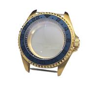 ROUHO 42mm Diver Watch Case, Fits NH35 NH36 Automatic Movement Exhibition Back 38mm Bezel Insert, Stainless Steel Watch Modification Kit for Seiko SKX007/SRPD-E