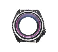 ROUHO 42mm Stainless Steel Diver Watch Case, Compatible with NH35 NH36 4R 7S Movement, Replacement 28.5mm Dial Watch Modification Kit for Seiko SKX007 / SKX009-A 5