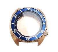 ROUHO 45mm Cushion Shaped Automatic Diver's Watch Case, Fits NH35 NH36 Movement, Sapphire Glass Retro Replacement Watch Modification Kit for Seiko Prospex Turtle-C 12