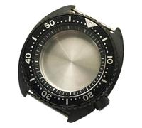 ROUHO 45mm Watch Case Kit Bezel Insert Fits NH35 NH36 Automatic Movement, Stainless Steel Retro Diver Watch Case for Seiko SKX007-P 5