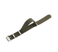 ROUHO Adjustable 22mm Watch Strap Elastic Nylon- Stretchable & Soft Replacement Watch Band for Tudor Black Bay Red M79220R-#21