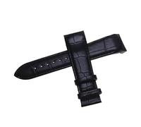 ROUHO Arc Interface Leather Watch Strap Replacement Watch Band Adjustable Watch Strap for TIS-SOT 1853T035-Black 22mm
