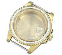 ROUHO Classic Diver Watch Miodding Case 40mm Stainless Steel Sapphire Lens Watch Modification Kit for Rolex Oyster-B Fits NH34/35/36/38 Movement