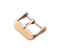 ROUHO Deployment Watch Clasp Stainless Steel Push-Button Release Watch Butterfly Buckle for Longines Master Conquest Presence-C2 14mm