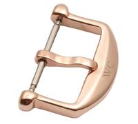 ROUHO Durable Pin Tang Clasp Stainless Steel Watch Buckle Replacement Watck Accessories for IWC-Rose Gold 18mm