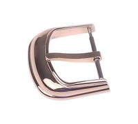 ROUHO Durable Replacement Watch Strap Clasp Men's & Women's Watch Repair Pin Buckle for Franck Muller-Rose Gold 16mm