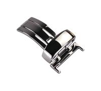 ROUHO Durable Stainless Steel Folding Watch Buckle Premium Polished Replacement Deployment Clasp for Tissot-Silver 12mm
