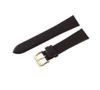 ROUHO Genuine Leather Watch Strap 22mm, Premium Pin Buckle, Classic Durable Replacement Watchband for Armani AR60003 60004 60005 60002 11011-Gold