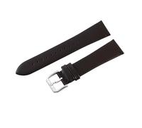 ROUHO Genuine Leather Watch Strap 22mm, Premium Pin Buckle, Classic Durable Replacement Watchband for Armani AR60003 60004 60005 60002 11011-Silver