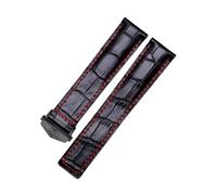 ROUHO Genuine Leather Watch Strap Calfskin Watch Band 19mm 20mm 22mm Stainless Steel Deployment Clasp Matte for TAG Heuer - A4 24mm
