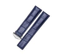 ROUHO Genuine Leather Watch Strap Calfskin Watch Band 19mm 20mm 22mm Stainless Steel Deployment Clasp Matte for TAG Heuer - A5 22mm