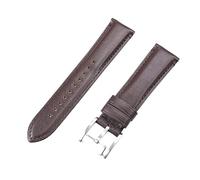 ROUHO Genuine Leather Watch Strap Replacement Watch Accessories Watchband for Fossil FS4990 FS4813 FS5585-Coffee 22mm