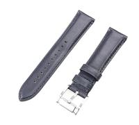 ROUHO Genuine Leather Watch Strap Replacement Watch Accessories Watchband for Fossil FS4990 FS4813 FS5585-Grey 22mm