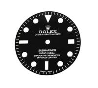 ROUHO Metal Watch Face 2824 2836 Movement Luminous 29mm Date Window Stainless Steel Watch Dial Modding Part for Rolex Submariner - A5