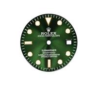 ROUHO Metal Watch Face 8200 8205 Movement Luminous 29mm Date Window Stainless Steel Watch Dial Modding Spare for Rolex Submariner - A6