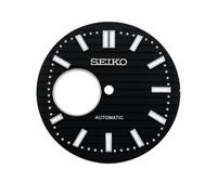 ROUHO Metal Watch Face NH38 NH35 Movement Spare Stainless Steel Watch Dial 30.5mm Skeleton Opening Repair Accessory for Seiko - A2