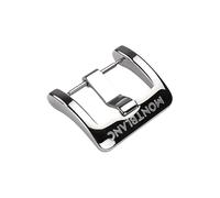 ROUHO Premium 20mm Watch Band Pin Buckle Durable Stainless Steel Watch Strap Accessory Replacement Clasp for Montblanc 4810-Silver