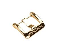 ROUHO Premium 20mm Watch Band Pin Buckle Durable Stainless Steel Watch Strap Accessory Replacement Clasp for Montblanc 4810-Gold