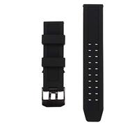 ROUHO Replacement Rubber Wristwatch Band Watch Strap For Luminox 23Mm Fp.L.Es W/Buckle