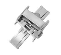 ROUHO Replacement Watch Deployment Clasp Stainless Steel Push-Button Watch Butterfly Buckle 16mm 18mm for Longines Master Collection-C2 12mm