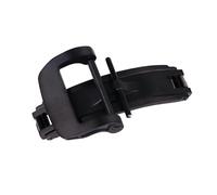 ROUHO Silicone Rubber Watch Strap Folding Buckle - Replacement Watchband Pin Buckle for Richard Mille-Black 18mm