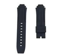 ROUHO Silicone Sports Watch Strap Sweat-Proof Rubber Watchband for Tissot PRC 100 1835 T111417