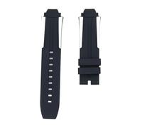 ROUHO Silicone Sports Watch Strap Sweat-Proof Rubber Watchband for Tissot PRC 100 1835 T111417