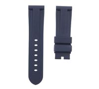 ROUHO Silicone Watch Bracelet Waterproof Sports Watch Accessories Adjustable Watch Strap for P-ANE-RAI PAM-Blue 22mm