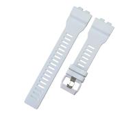 ROUHO Silicone Watch Strap Rubber Watch Band Waterproof Replacement Sport Wristband Stainless Steel Buckle Soft for Casio G-Squad