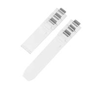 ROUHO Silicone Watch Strap Waterproof Rubber Watch Band Stainless Steel Folding Clasp Buckle Soft for Cartier 21 Chronoscaph A6