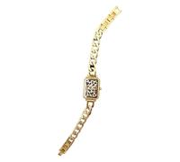 ROUHO Snakehead Bracelet Quartz Watch Vintage Leopard Print Women's Watch-C