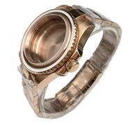 ROUHO Stainless Steel 40mm Watch Case Set + 20mm Bracelet, Fits NH35 Automatic Movement 28.5mm Dial Watch Modification Parts for Rolex Submariner Yacht-Master-A 7