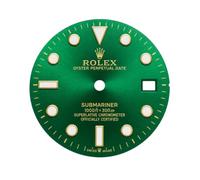 ROUHO Stainless Steel Watch Dial 8215 Automatic Movement Modding Accessory Metal Watch Face 29mm Luminous Date Window Replacement for Rolex Submariner - A2