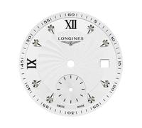 ROUHO Stainless Steel Watch Dial Metal Timepiece Face 32.9mm 2824 2892 Movement Repair Part Replacement Spares Accessory for Longines Master - A4