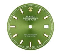 ROUHO Stainless Steel Watch Dial Metallic Timepiece Face 30.5mm 8215 2813 8205 ST16 Automatic Movement Repair Spare Part for Rolex Oyster Perpetual Datejust - A8